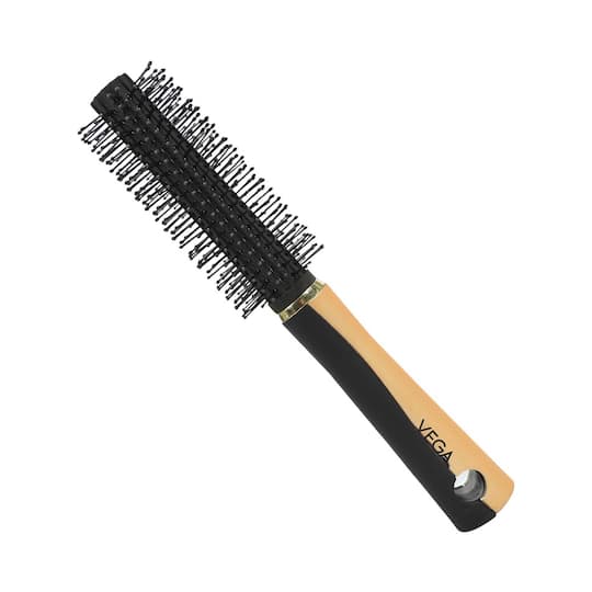 Vega Round Hair Brush for Adding Curls & Volume in Hair for Men & Women (E12-RB) (75 g)