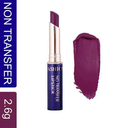 Fashion Colour Non-Transfer Matt Waterproof Lipstick - 16 Violet Jam (2.6g)