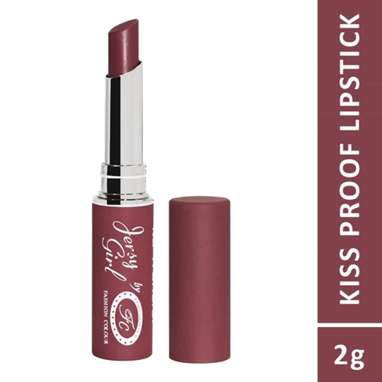 Fashion Colour Jersy Girl Kiss Proof No Transfer Lipstick - 24 Ladies Night (2g)