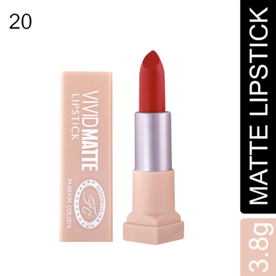 Fashion Colour Vivid Matte Lipstick - 20 Tomato (3.8g)