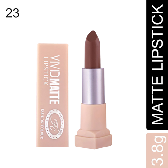 Fashion Colour Vivid Matte Lipstick - 23 Chestnut (3.8g)