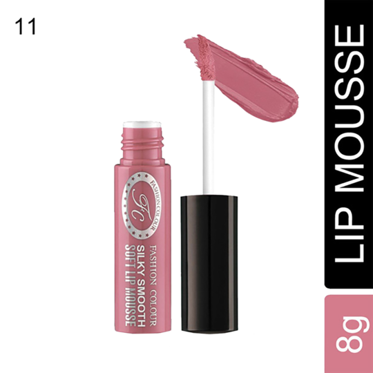 Fashion Colour Soft Lip Mousse - 11 Nude Pink (8g)
