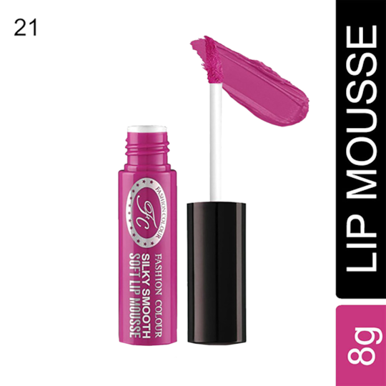 Fashion Colour Soft Lip Mousse - 21 Ravishing Rose (8g)