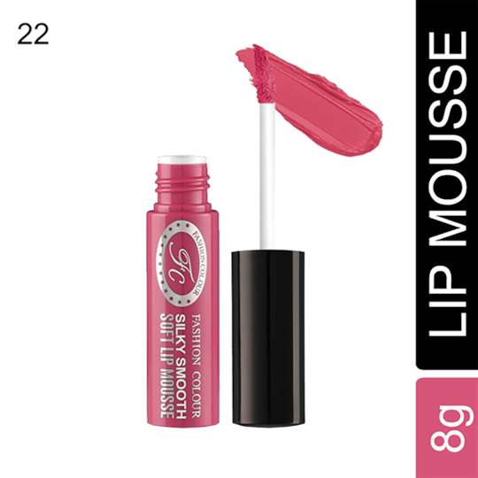 Fashion Colour Soft Lip Mousse - 22 Smoky Rose (8g)