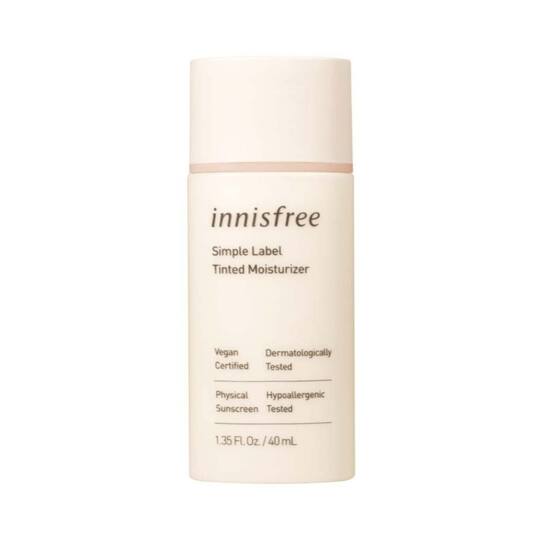 Innisfree Simple Label Tinted Moisturizer 1 (Fair) (40ml)