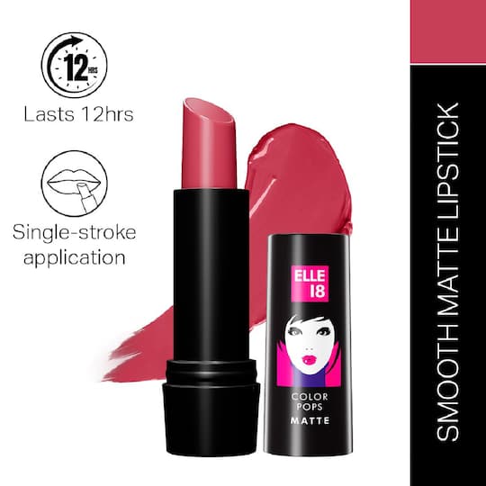 Elle 18 Color Pop Matte Lip Color - P21 Pink Kiss (4.3g)