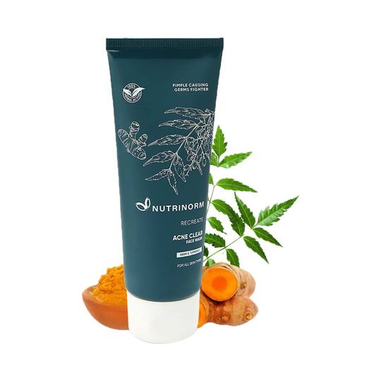 Nutrinorm Wellness Acne Clear Face Wash (100ml)
