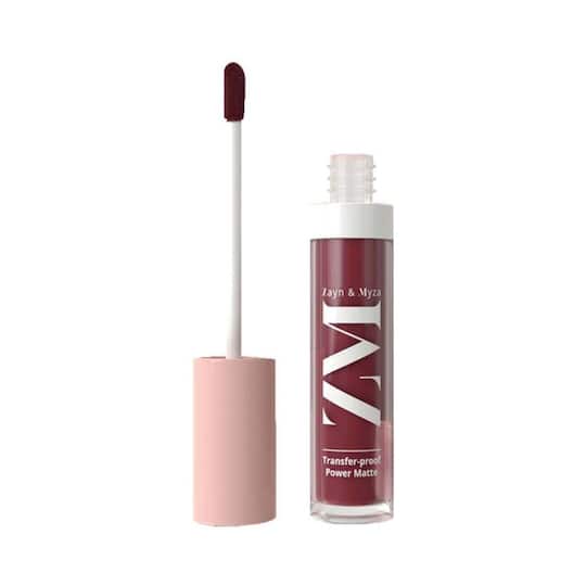 ZM Zayn & Myza Transfer-Proof Power Matte Lip Color - 06 Mystic Mauve (6ml)