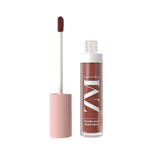 ZM Zayn & Myza Transfer-Proof Power Matte Lip Color - 04 Wooed By Nude (6ml)