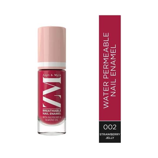 ZM Zayn & Myza Breathable Nail Enamel - 002 Strawberry Jelly (6ml)