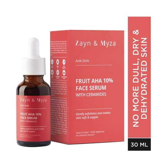 ZM Zayn & Myza Fruit AHA 10% Face Serum With Ceramide - (30ml)