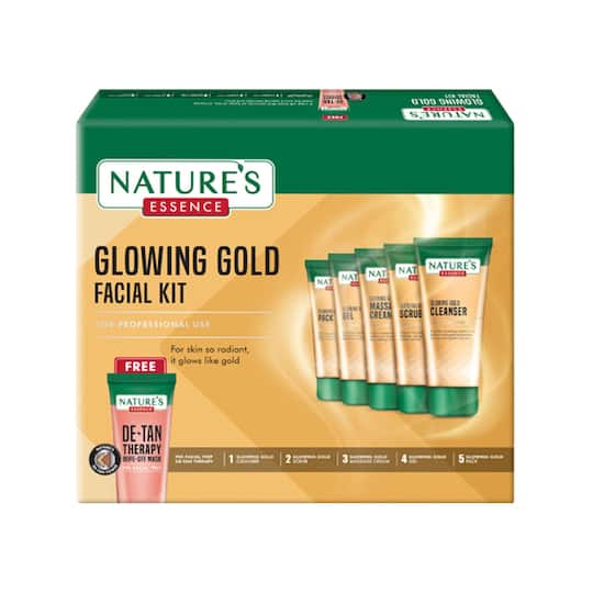 Nature's Essence Glowing Gold Facial Kit (600g)