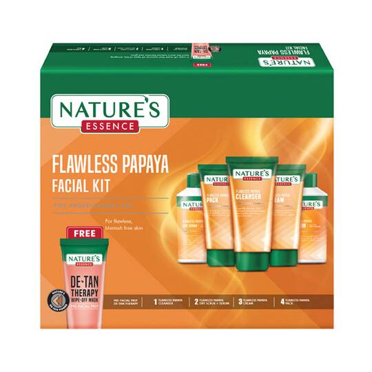 Nature's Essence Flawless Papaya Facial Kit (280g)