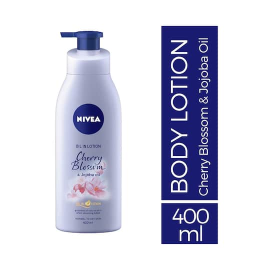 Nivea Oil In Lotion Cherry Blossom & Jojoba Oil Body Lotion (400ml)