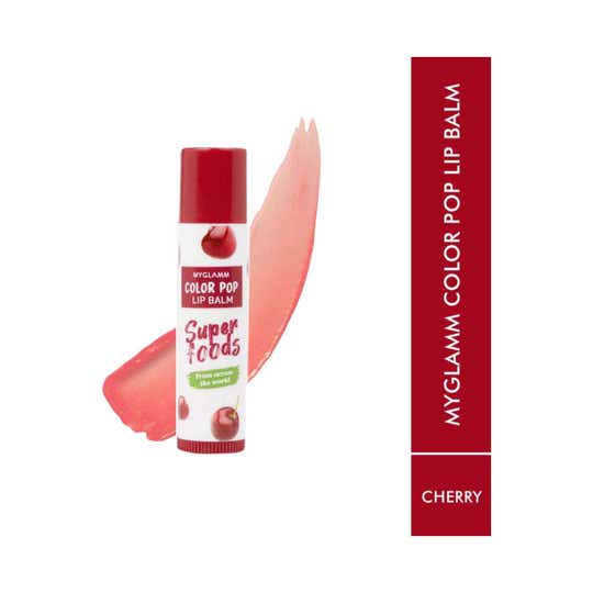 MyGlamm Color Pop Lip Balm - Cherry (4.6 g)