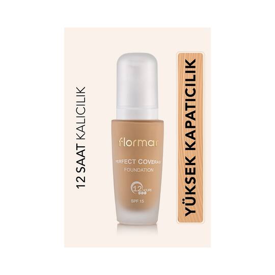 Flormar Perfect Coverage Foundation - 106 Classic Ivory (30ml)