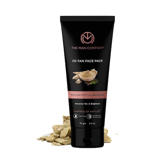 The Man Company Skin Radiance Tan Removal Face Pack (75g)