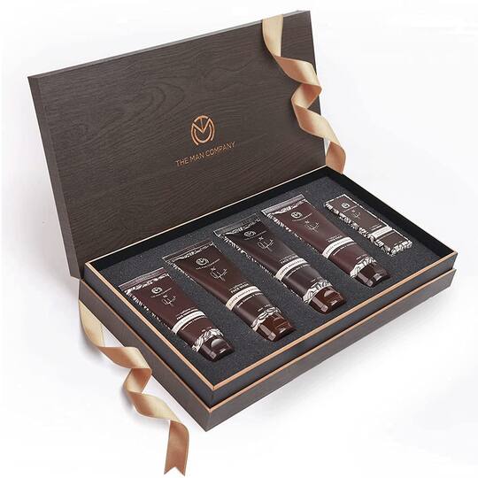 The Man Company Complete Caffeine Face Care Gift Set (5Pcs)