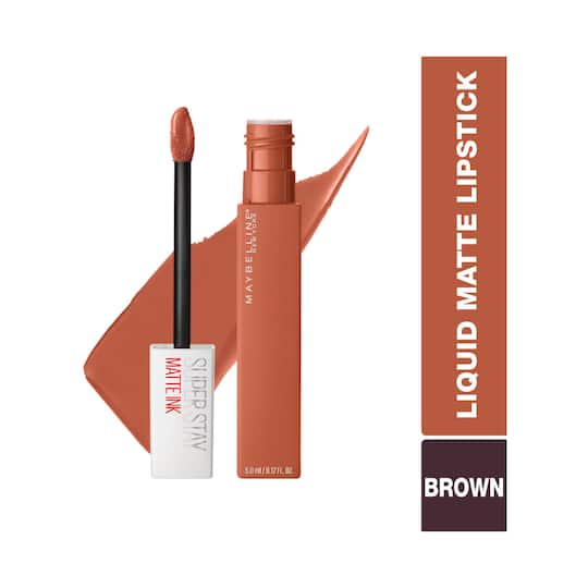 Maybelline New York Super Stay Matte Ink Liquid Lipstick - 75 Fighter (5ml)