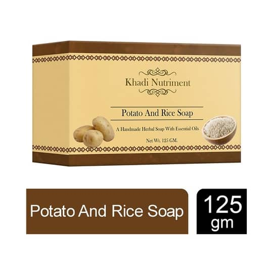 Nutriment Khadi Potato And Rice Soap (125g)