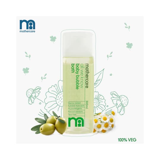 Mothercare All We Know Baby Bubble Body Wash (300ml)