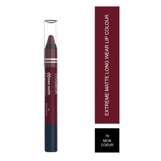 Chambor Extreme Matte Long Wear Lip Colour Make up Les Meringues Collection - Mon Coeur, 19 (2.8g)