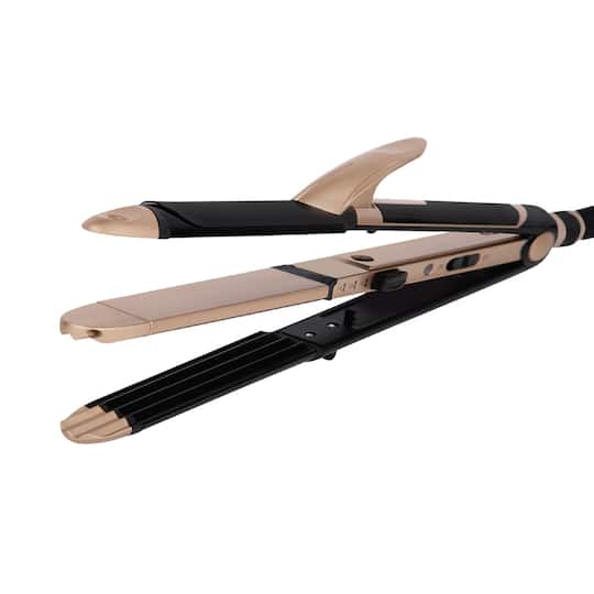 Best straightener with curler top