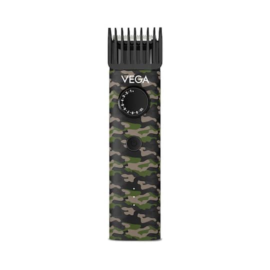 Vega Men X1 Beard Trimmer for Men with 90 Mins Run-time & 40 Length Settings (VHTH-16) (69 g)