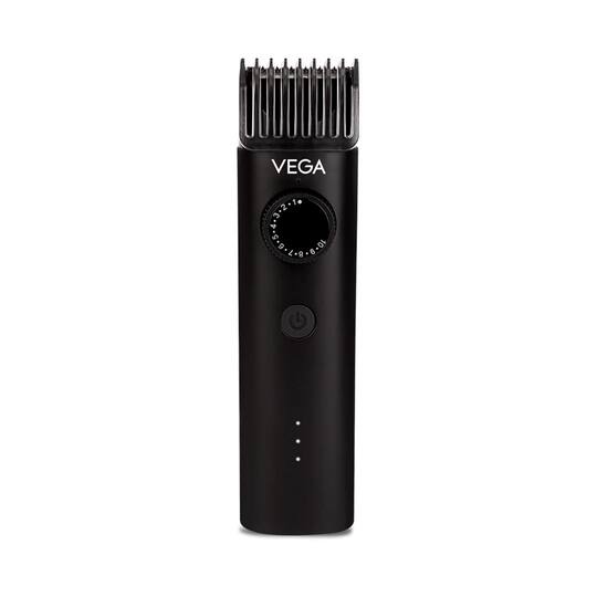 Vega Men X3 Beard Trimmer For Men With Quick Charge, 90 Mins Run-time, Waterproof, For Cord & Cordless Use And 40 Length Settings, (VHTH-24)