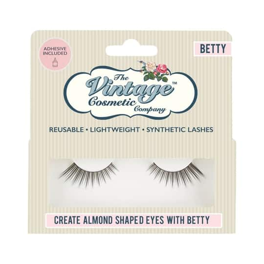 The Vintage Cosmetic Company Betty Natural False Eyelashes (2Pcs)