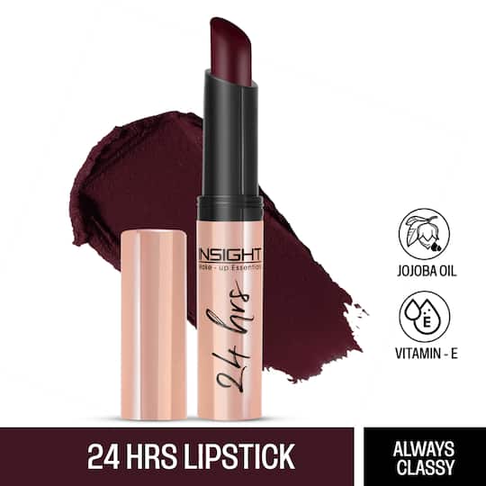Insight Cosmetics Make-Up Essential 24 Hrs Non Transfer Matte Lipstick - 22 Always Classy (3g)