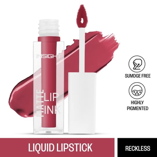 Insight Cosmetics Matte Lip Ink - Reckless (4ml)