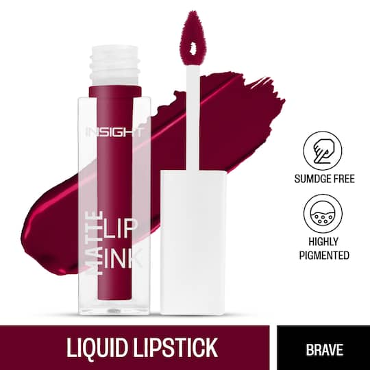 Insight Cosmetics Matte Lip Ink - Brave (4ml)
