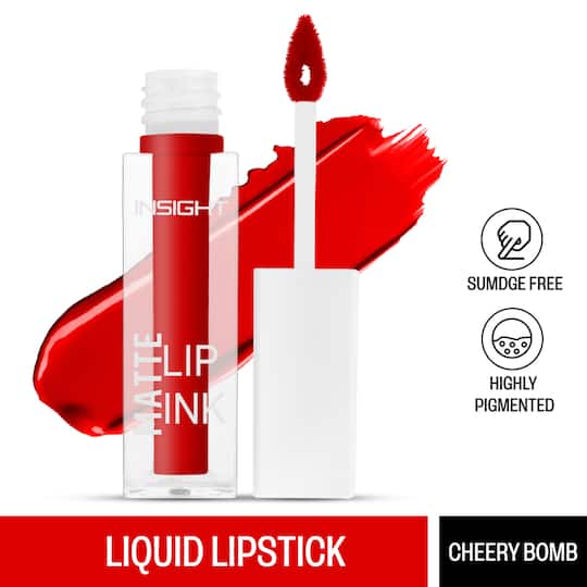 Insight Cosmetics Matte Lip Ink - Cherry Bomb (4ml)