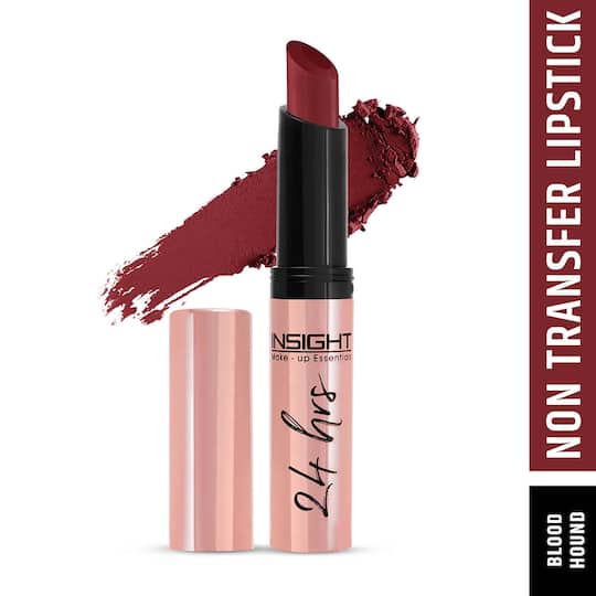 Insight Cosmetics 24 Hrs Non Transfer Matte Lipstick - 09 Blood Hound (3g)