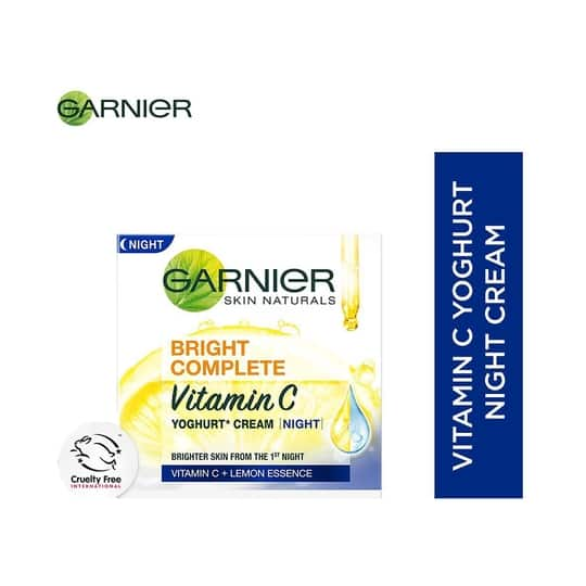 Garnier Skin Naturals Bright Complete Vitamin C Yogurt Night Cream (40g)