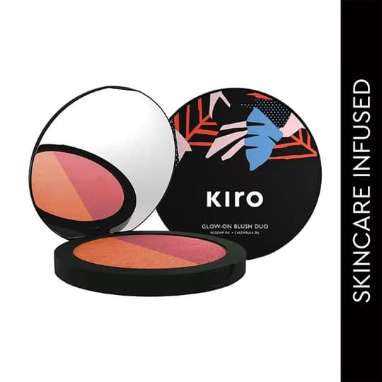 KIRO Glow-On Blush Duo - 01 Classic Coral Perfect Pink (9g)