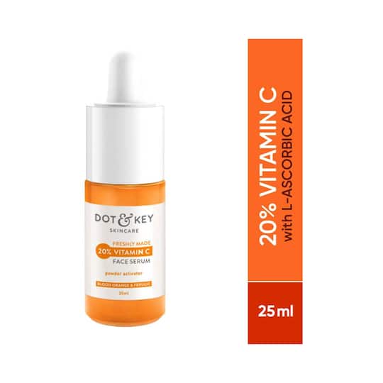 Dot & Key 20% Vitamin C Face Serum Freshly Made with Pure L-Ascorbic Acid (25ml)