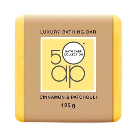 50 ap Luxury Bathing Bar - Cinnamon & Patchoulli (125gm)