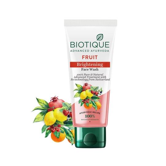 Biotique Fruit Brightening Facewash (100ml)