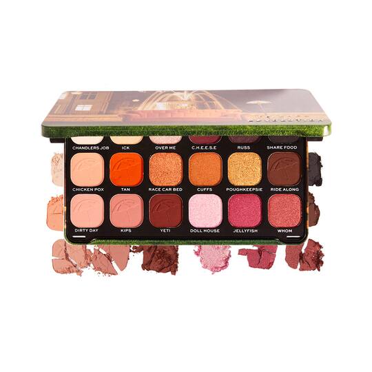 Makeup Revolution X Friends Forever Flawless Eyeshadow Palette - I'll Be There For You (19.8g)