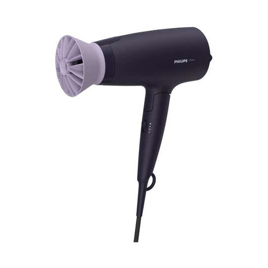 Philips Hair Dryer 1600W Thermoprotect Airflower Advanced Ionic Care, BHD318-00 - Purple