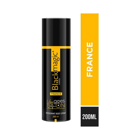 Sweet Heart Black Magic Paris France Deodorant Body Spray (200ml)