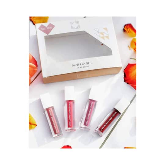 OFRA Me Mini Liquid Lipstick Set - Charmed, Milan, Rendezvous, Unzipped (4g)
