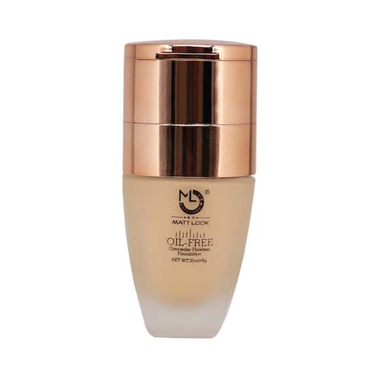 Matt Look Oil Free Concealer Flawless Foundation - 03 Natural (35ml+8g)