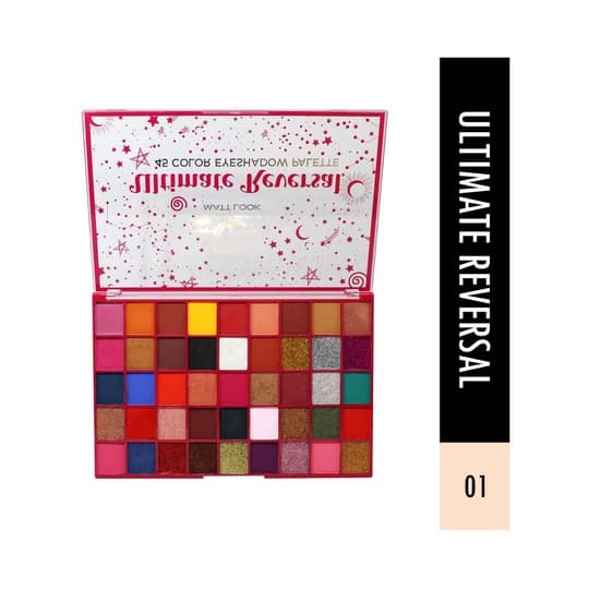 Matt Look Ultimate Reversal Eyeshadow Palette - 01 Multicolor (65g)