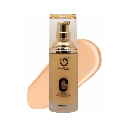 Matt Look Zero Pore Oil Control Full Coverage Matte Foundation - 05 Beige (45ml)