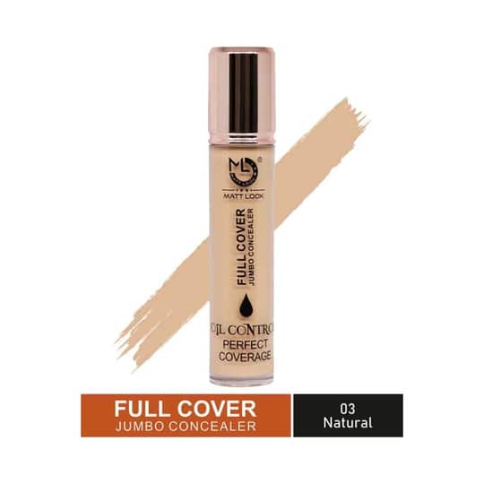 Matt Look Full Cover Jumbo Concealer - 03 Natural (11ml)