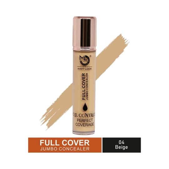 Matt Look Full Cover Jumbo Concealer - 04 Beige (11ml)