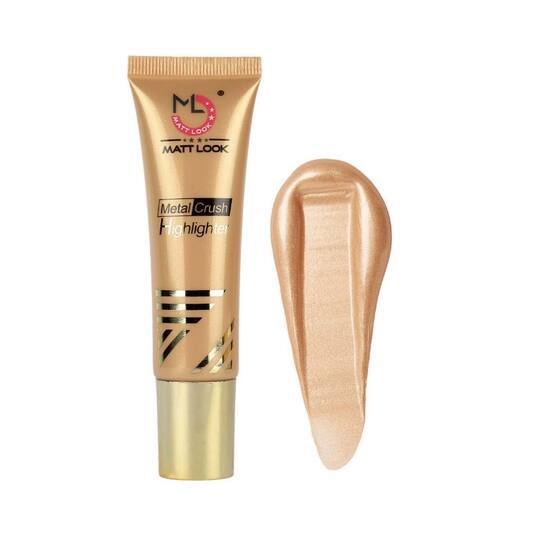 Matt Look Metal Crush Highlighter - Glow Getter (30ml)